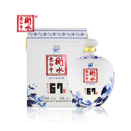 石河镇衡水老白干67度1600ml